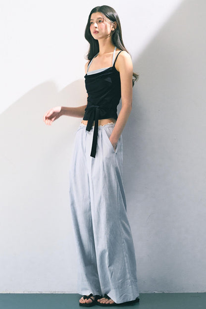 Summer Black Tank Top