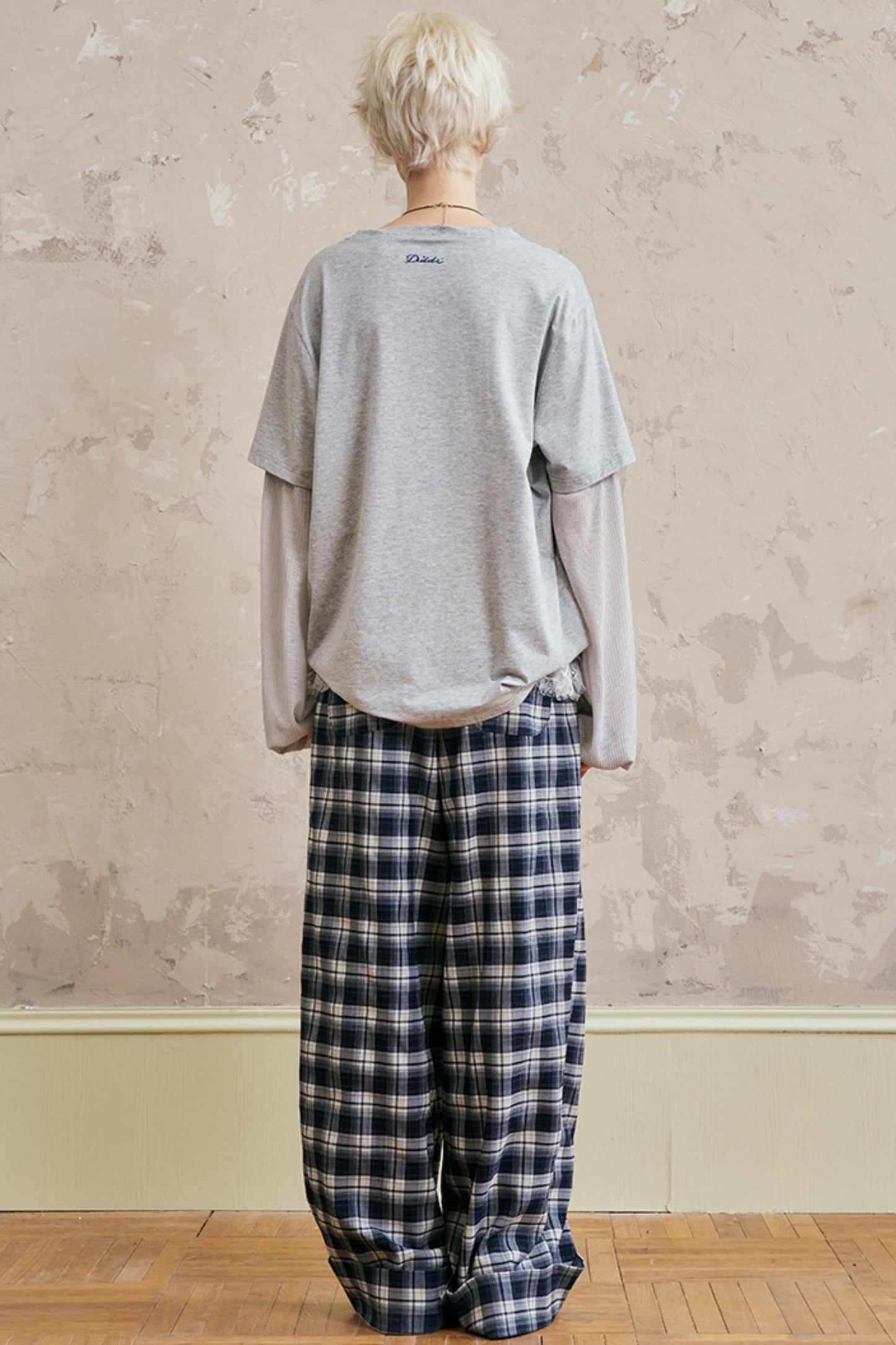 Relaxed Cuffed Hem Pants