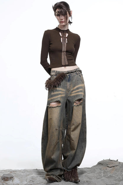 High Stretch Slim-Fit Mesh Top