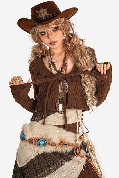 Milky Cool Art Skirt Set-Up