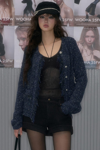 Autumn Knitted Short Coat