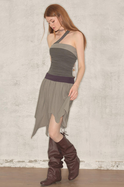 Edgy Western Chic Dress