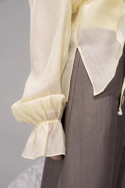 Feathered Tie & Suspenders Set