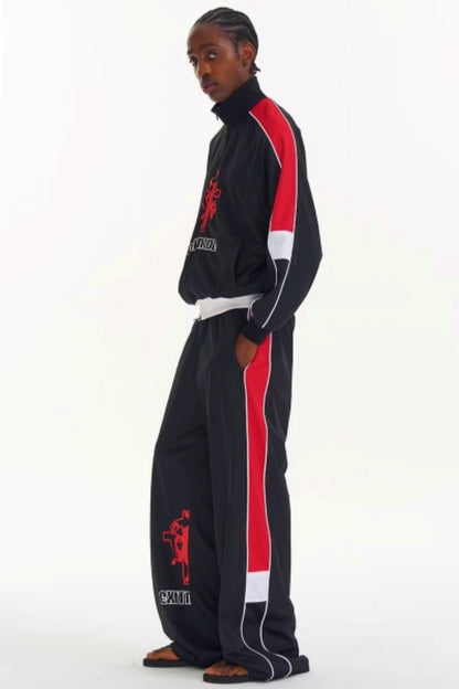 Bedruckte Pferde-Sportjacke