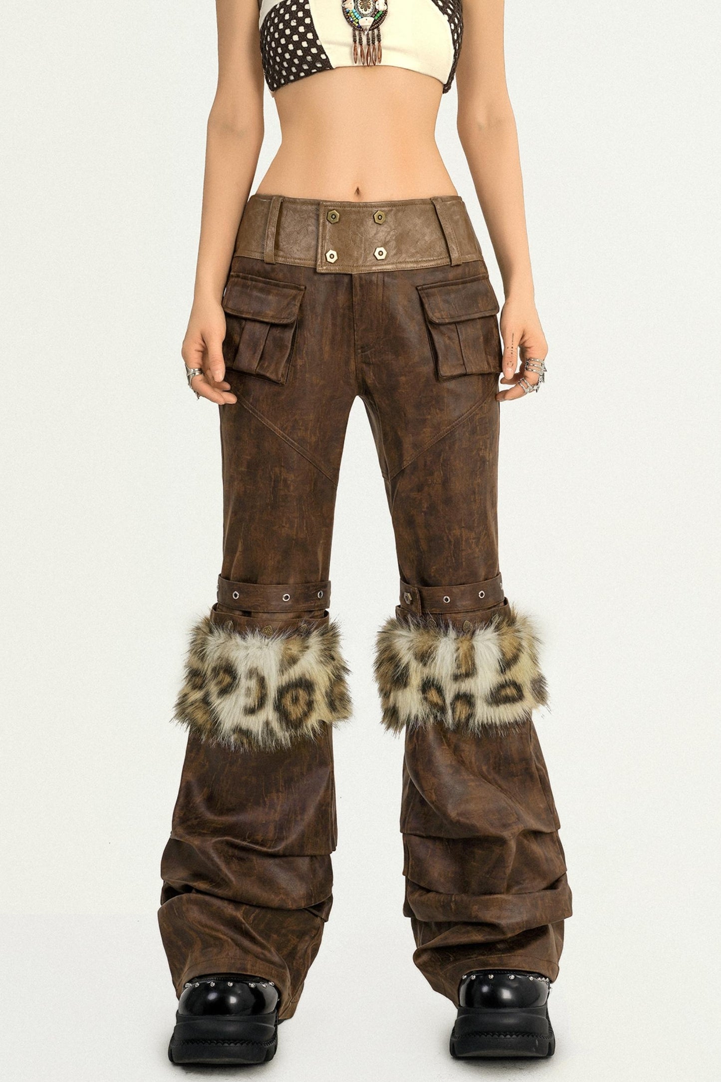 Vintage Silhouette Fit Pants