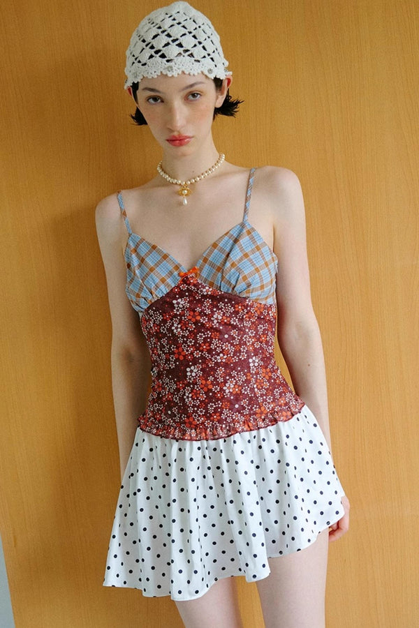 Halter Floral Dress Set-Up