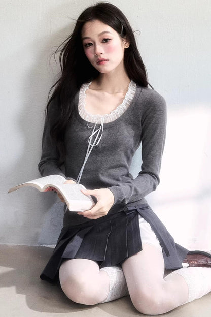 Spring Mist Knit Top