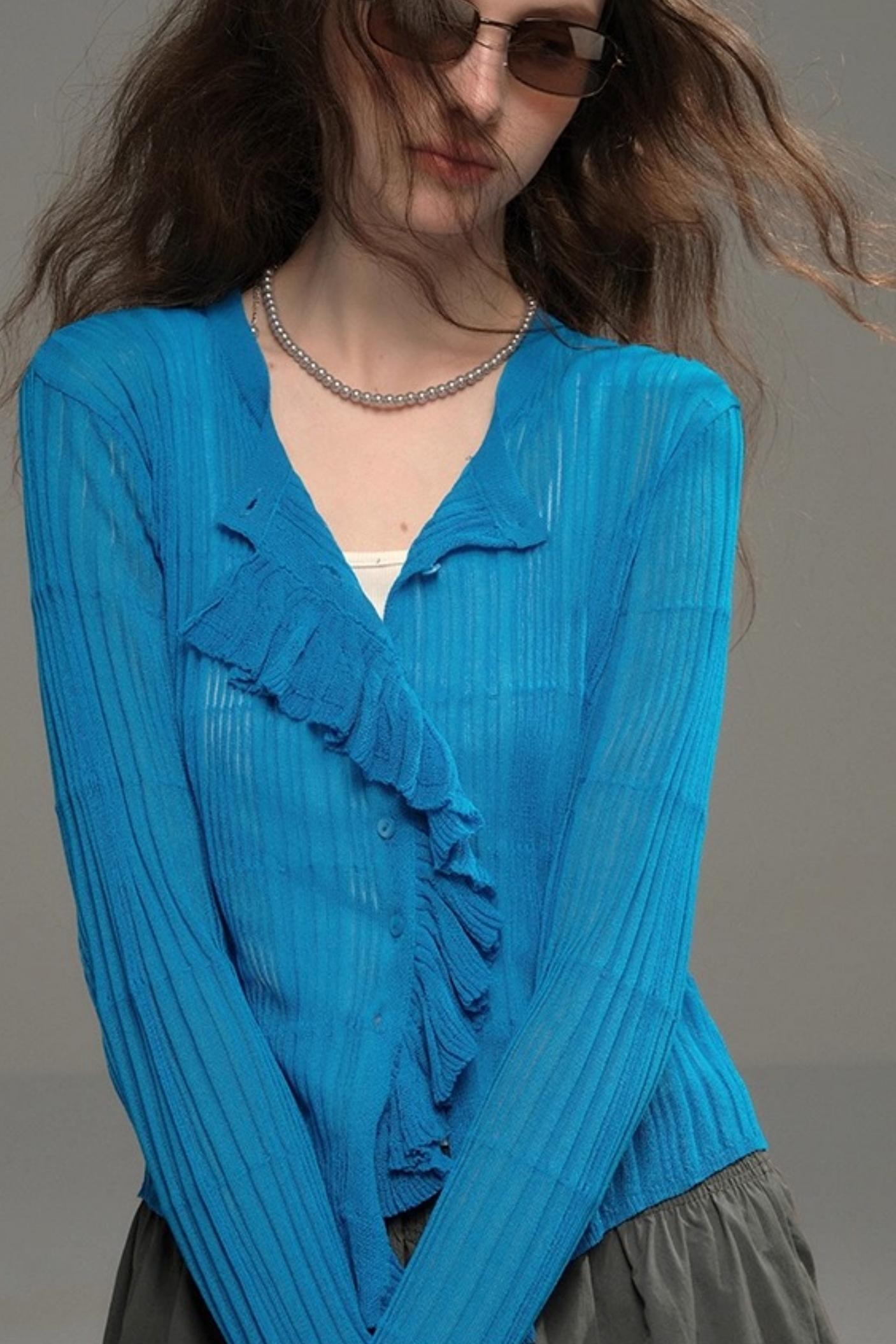 Resort Lace Knitted Cardigan