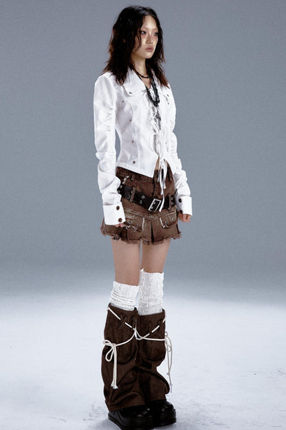 Spring Silhouette White Shirt