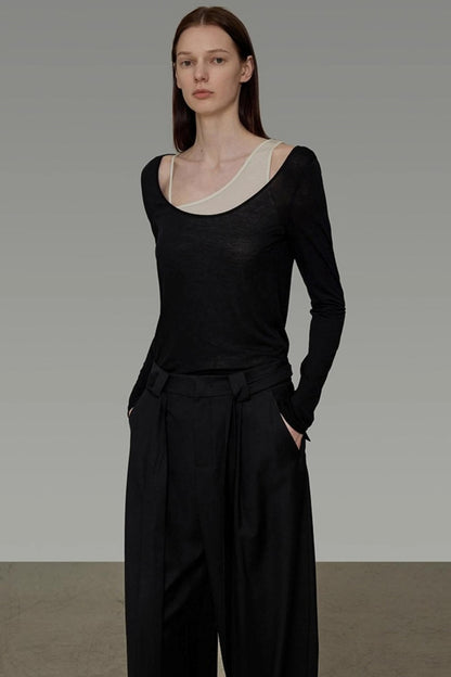 Autumn Slim Knit Sweater