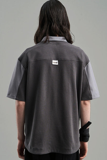 Starry Stitch Polo Shirt