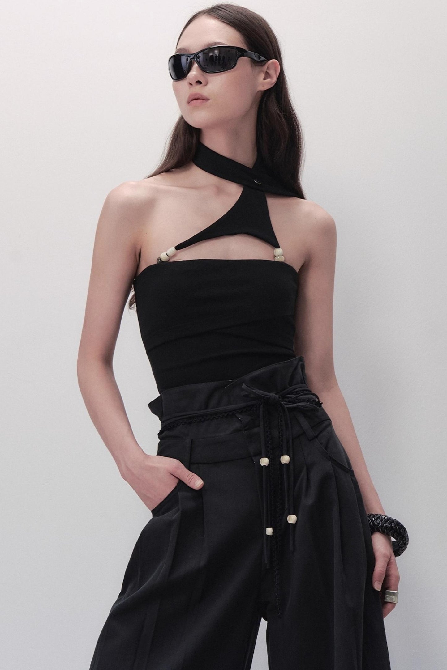 Reflection Black Camisole