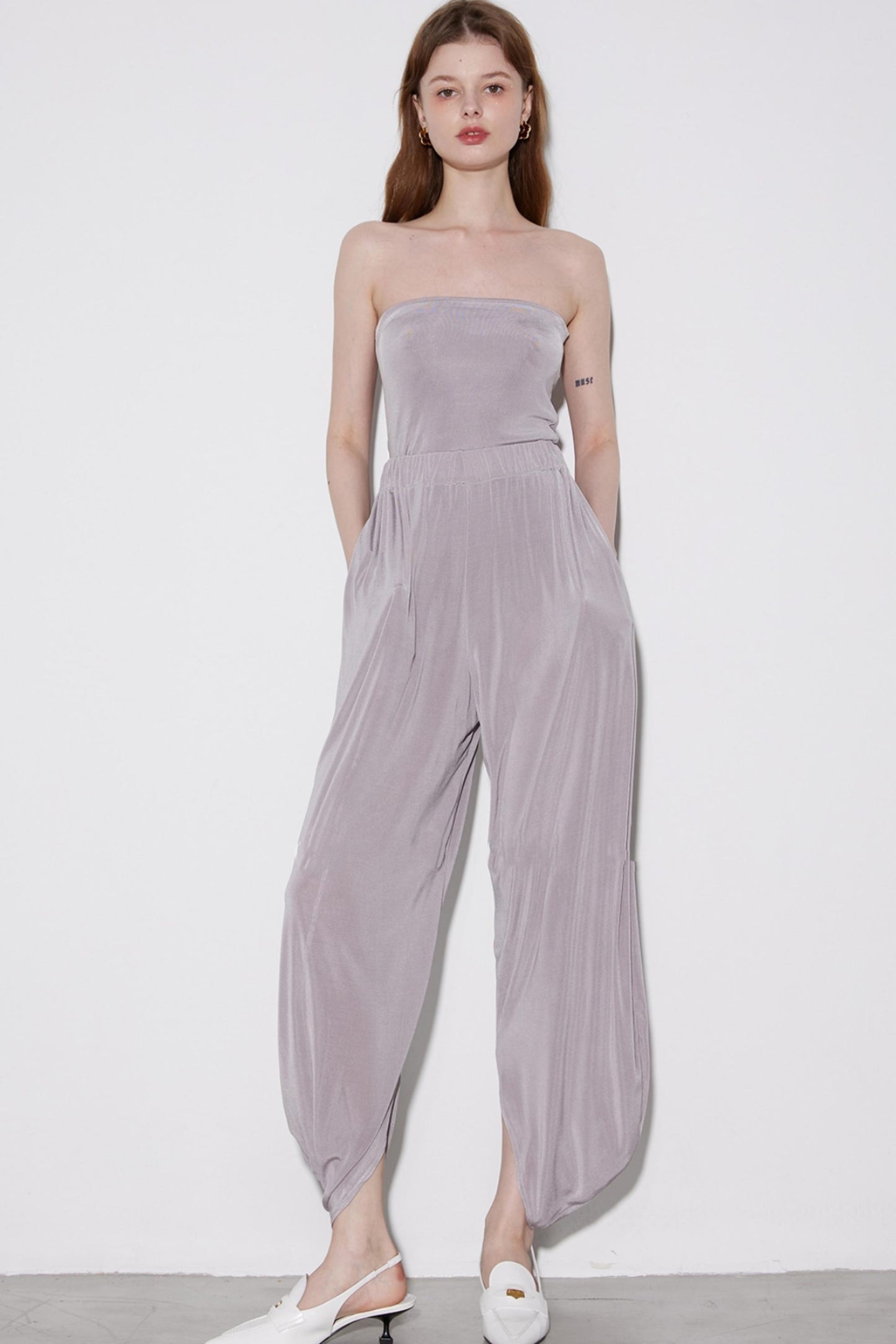 Color-Block Knits Pants