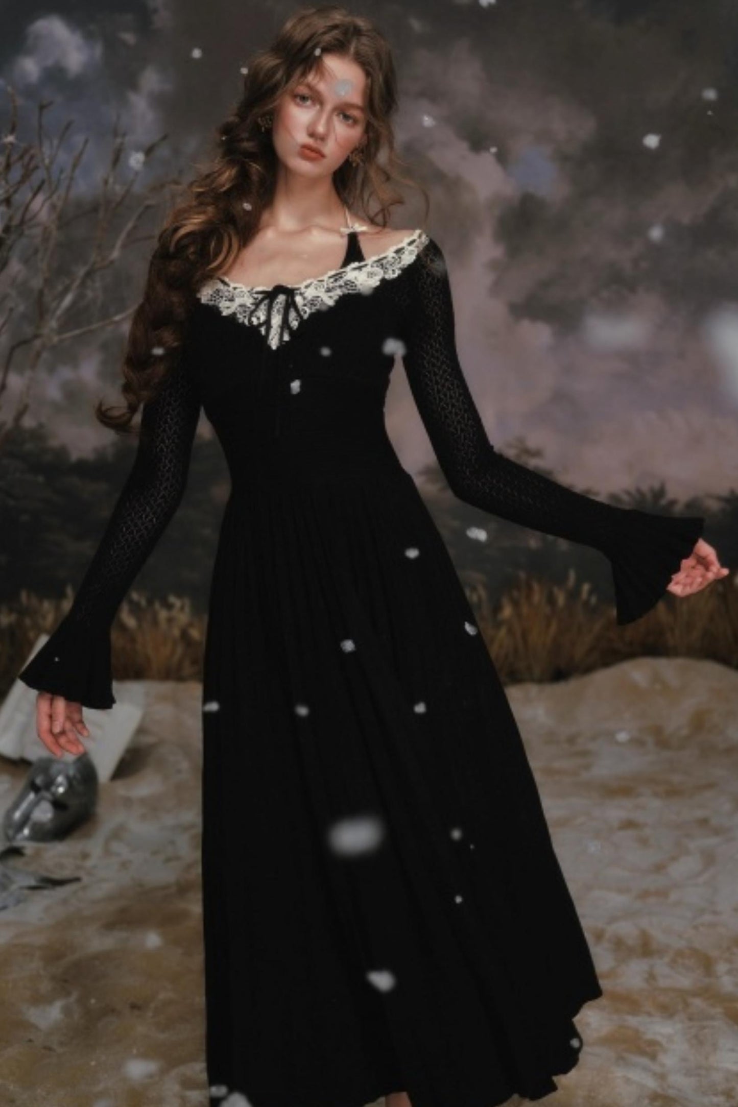 Lacemade Floral Symphony Dress