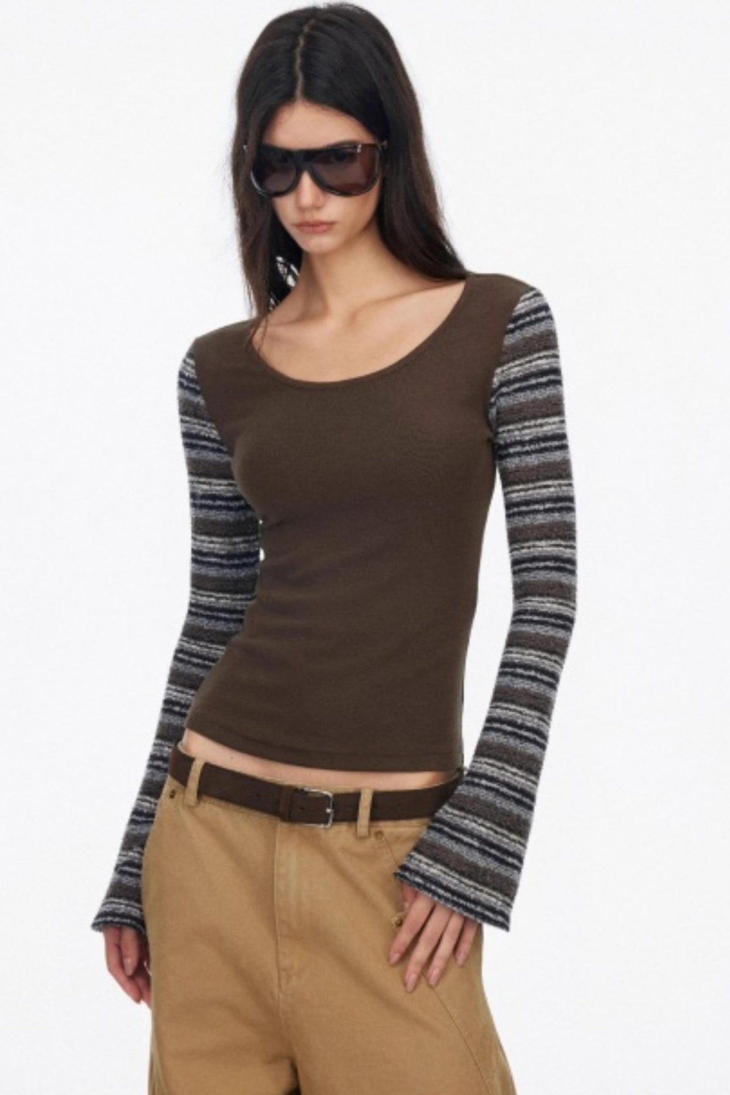 Stripe Long Sleeve Shirt