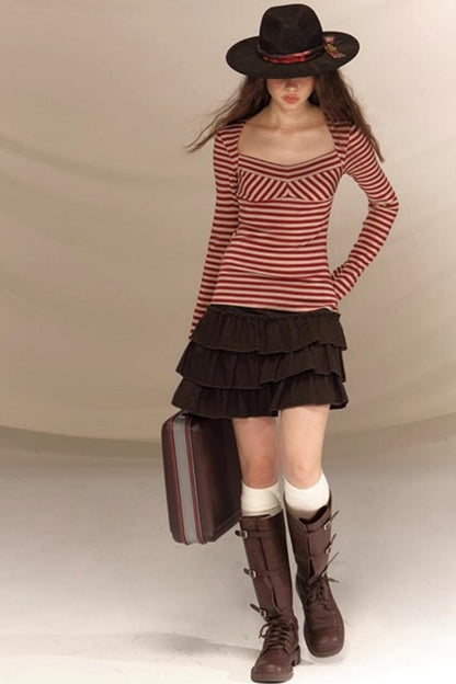 Square Knitted T-Shirt