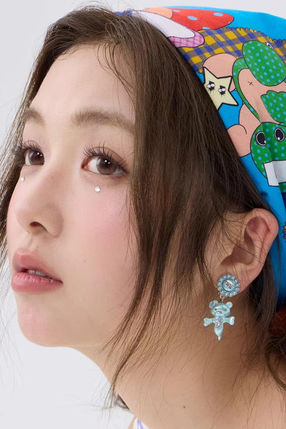 Two-Tone Pearl Earrings