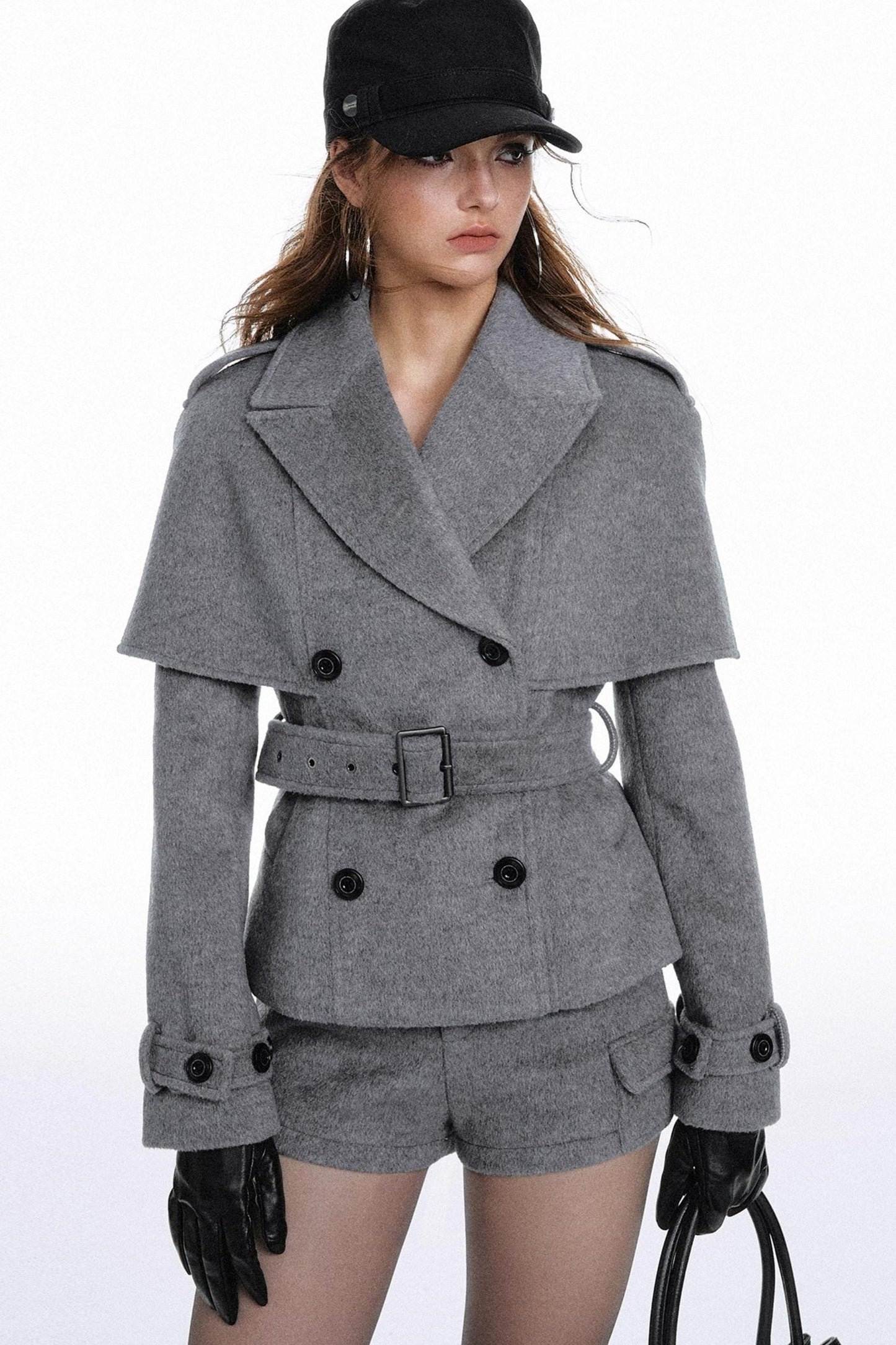 British Woolen Jacket With Shorts Set-Up