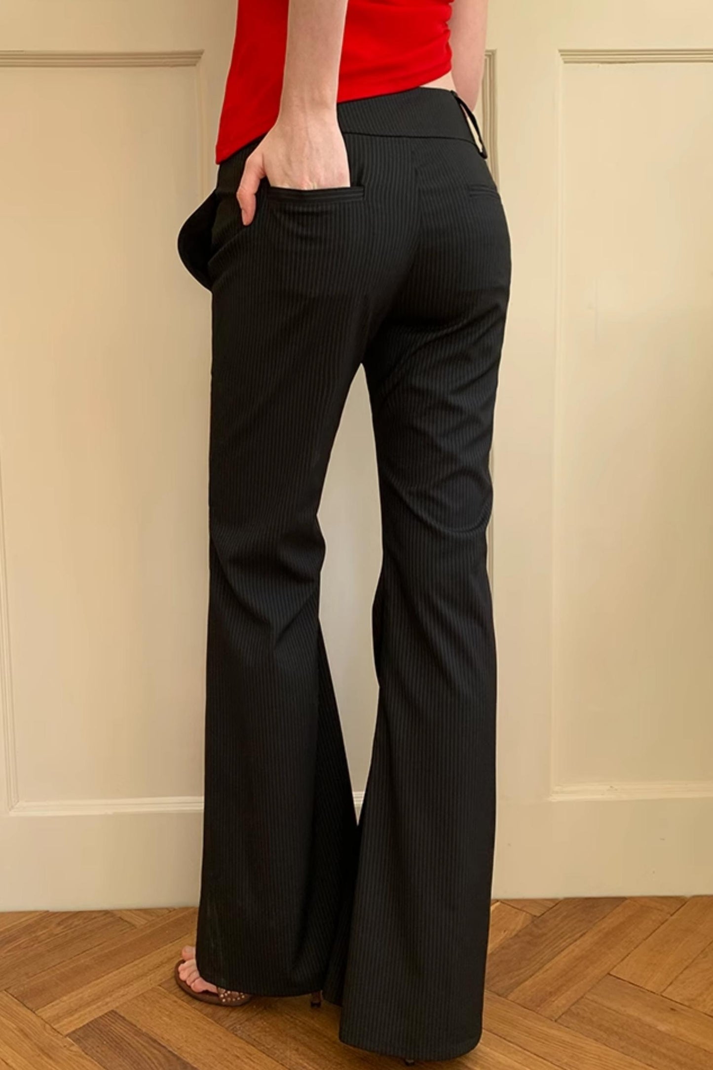 Summer Chic Flared Trousers