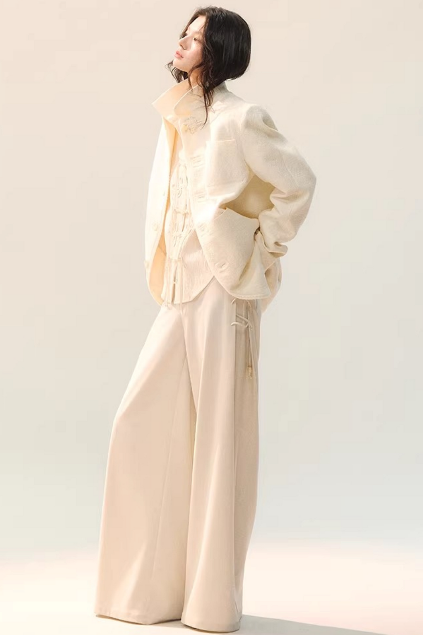 Pleated Shadow Shirt