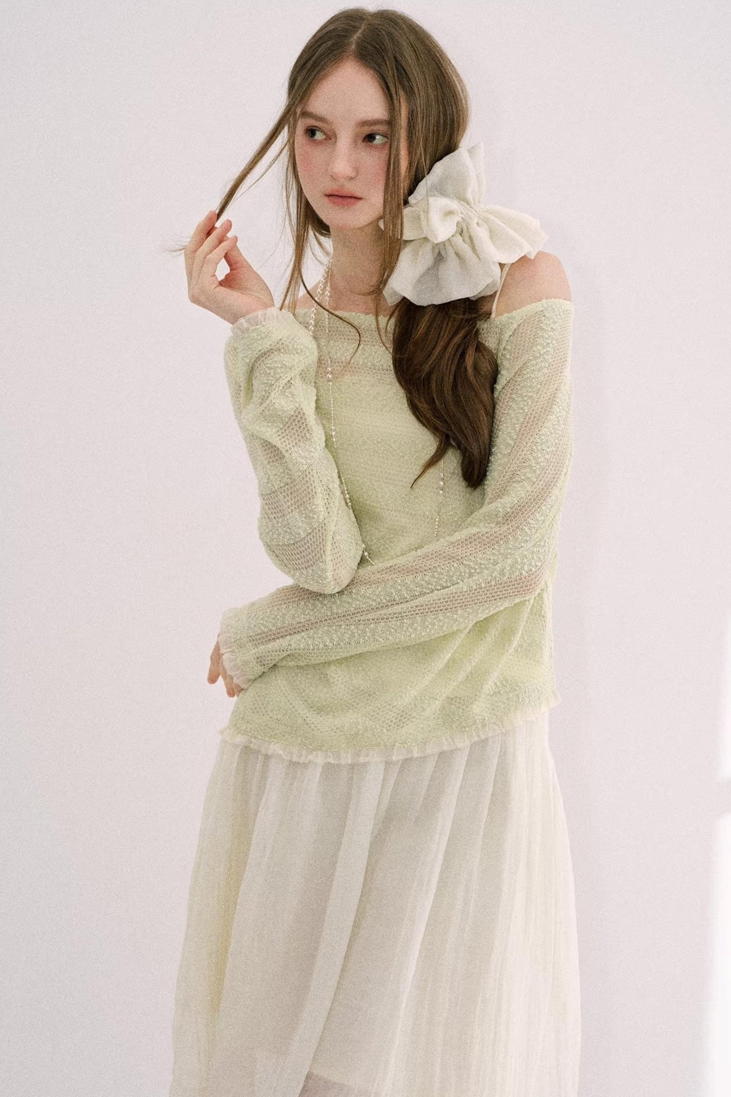 Artist-Designed Original Gauze Skirt