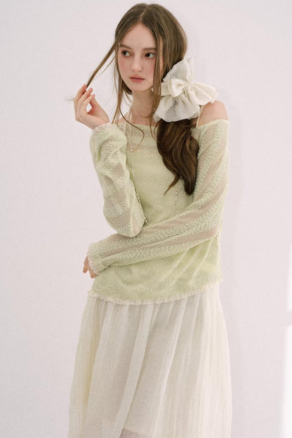 Artist-Designed Original Gauze Skirt