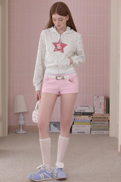 Retro Sweet Corduroy Shorts