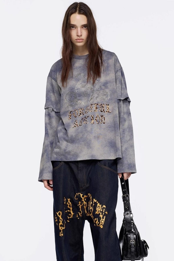 Relaxed Cut Detachable T-shirt