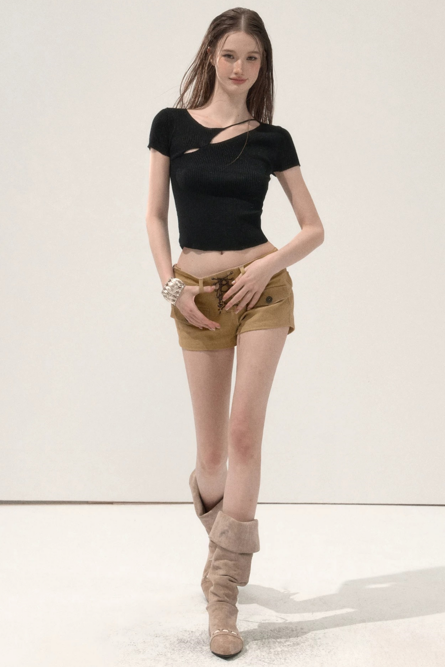 Hollow Knit Summer Top