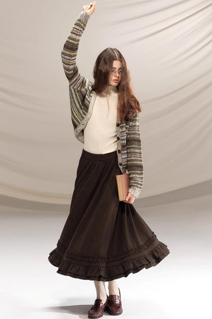 Seamless Wool Turtleneck Sweater