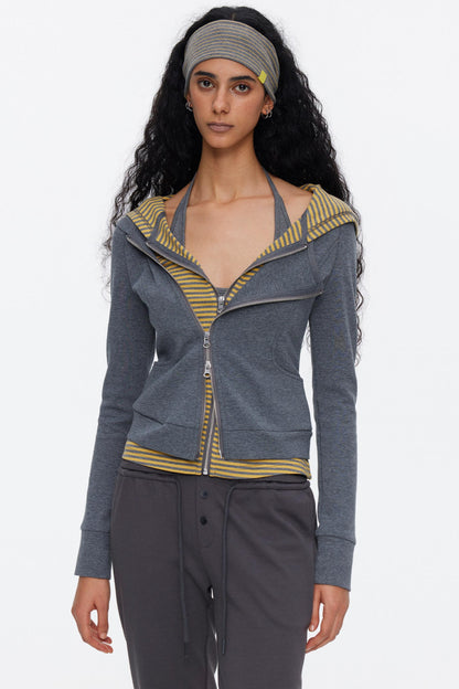 Deconstructed Patchwork Sweatshirt