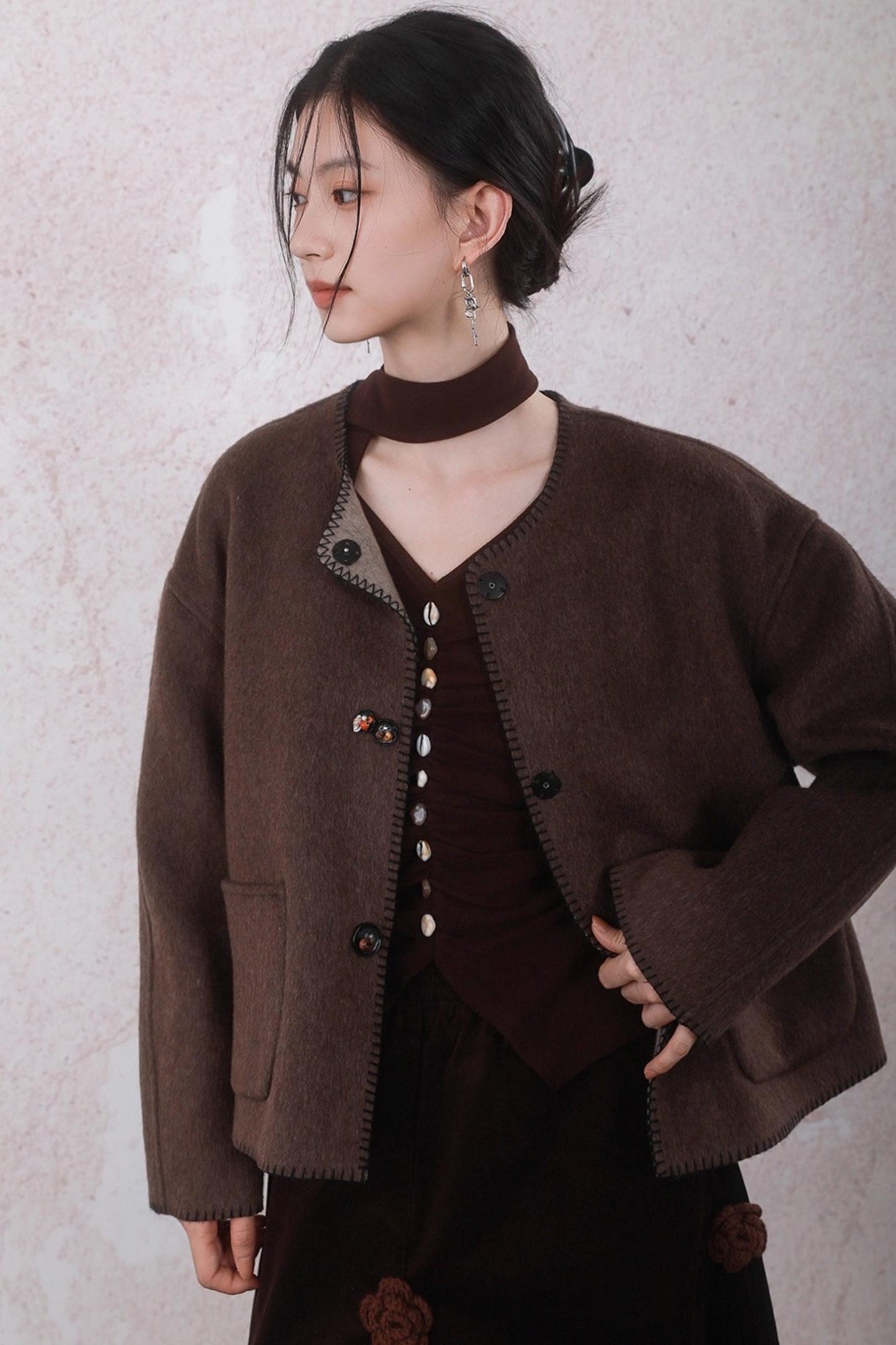 Sandalwood Reversible Jacket