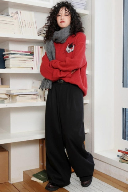 Black Sugar Wool Pants