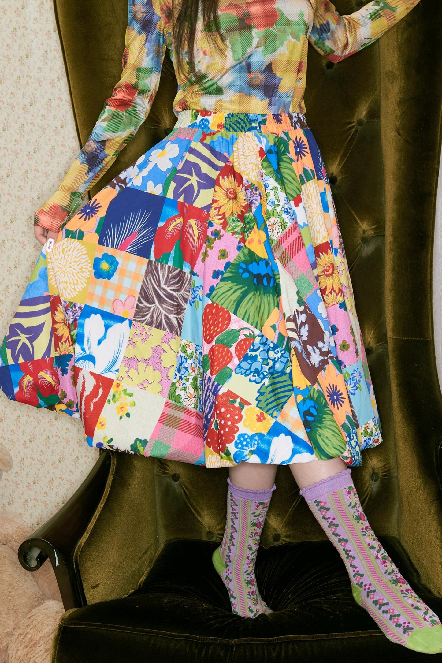 Floral Vintage Skirt