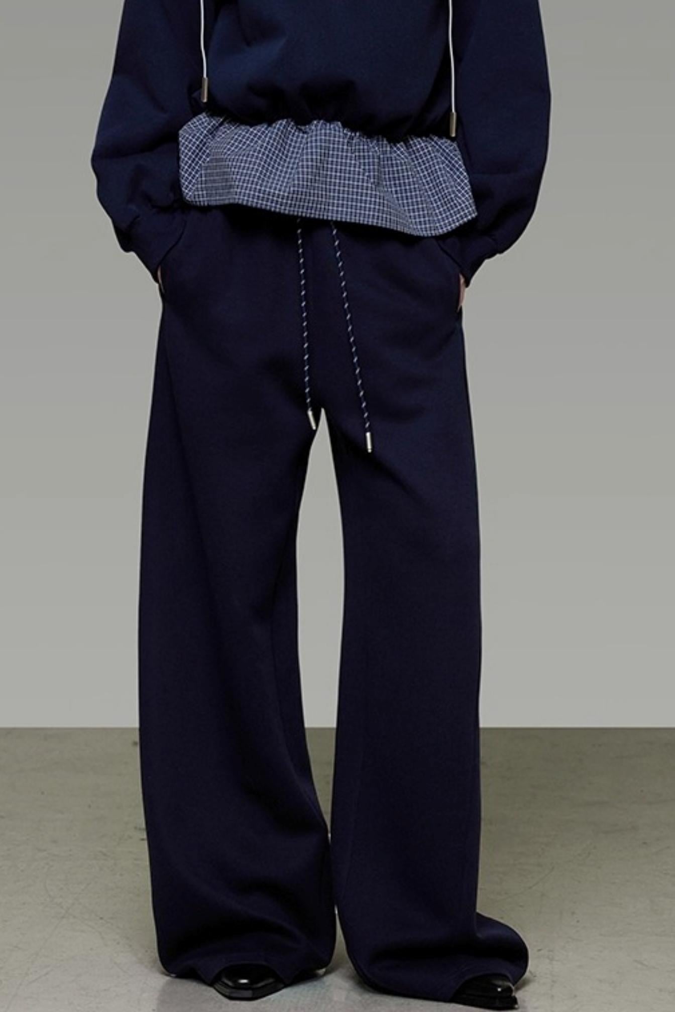 Autumn Drape Slimming Wide-Leg Pants