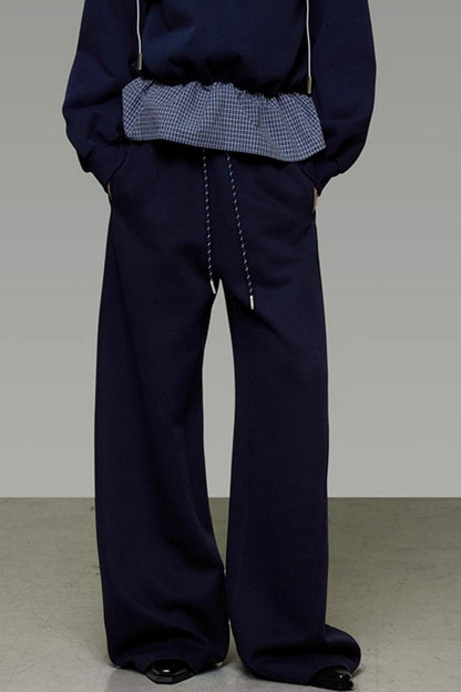 Autumn Drape Slimming Wide-Leg Pants