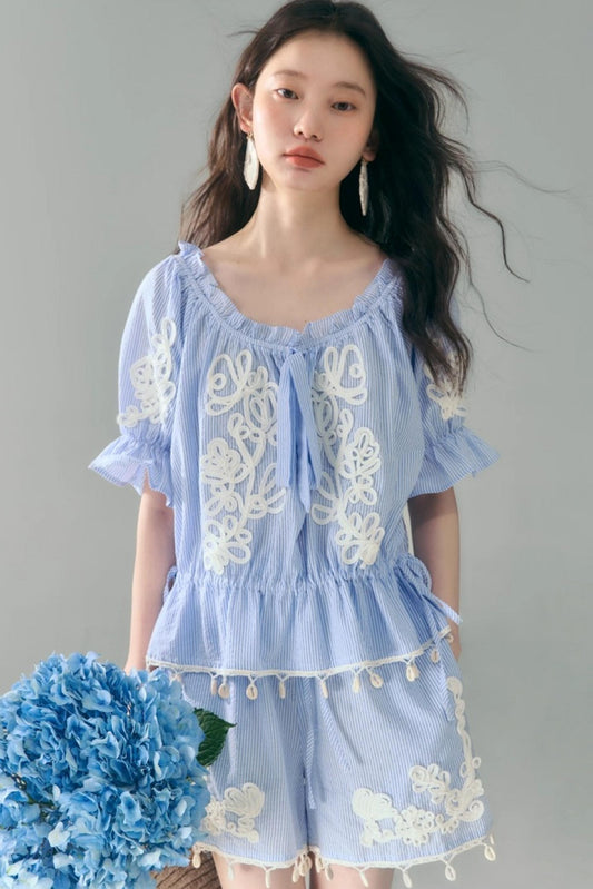 Bloom Embroidered Set-Up