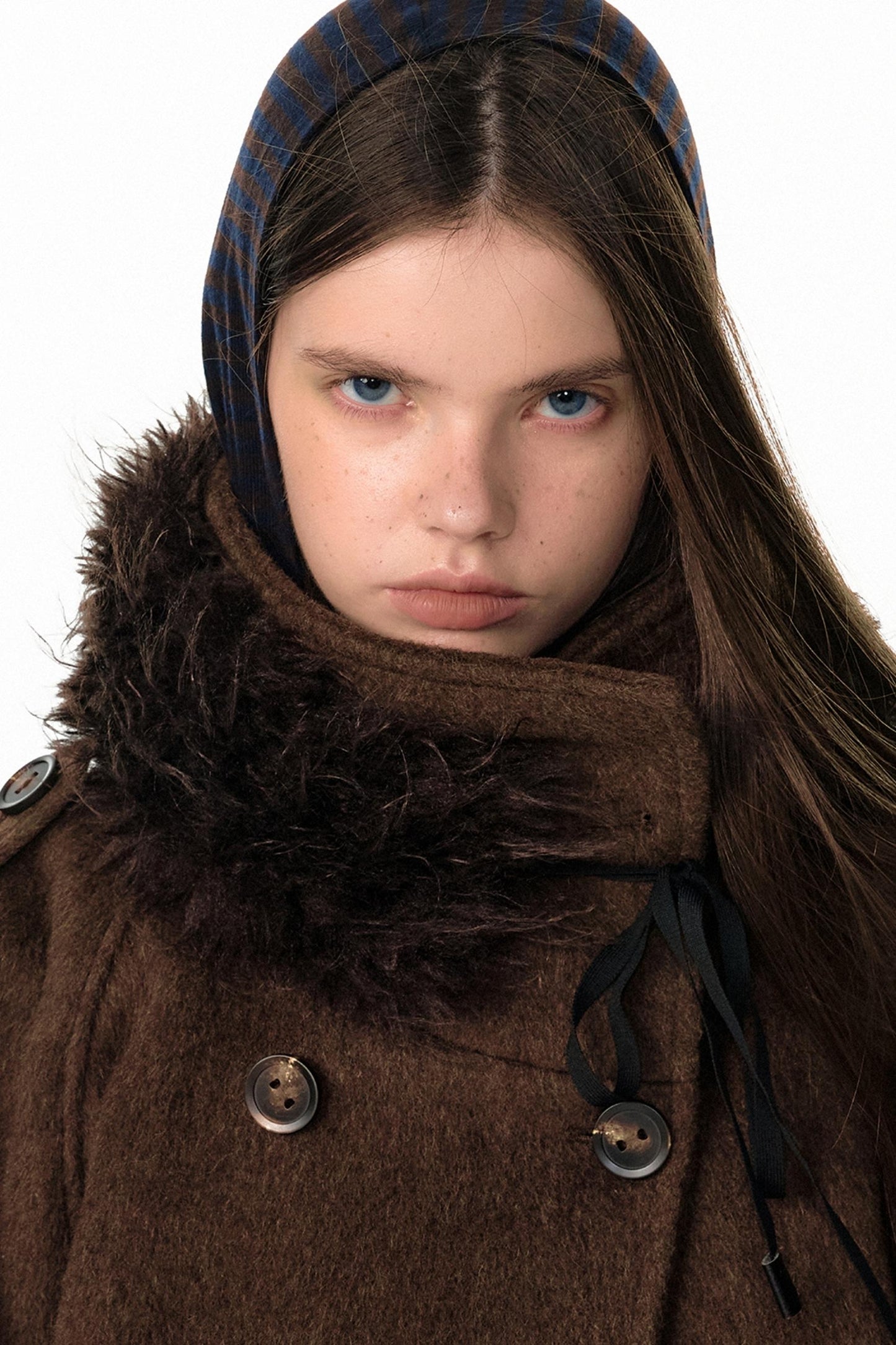 Faux Fur Collar Scarf