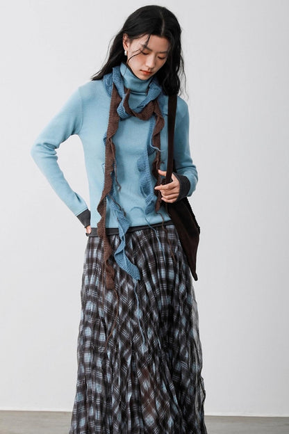 Haze Blue Two-Piece Sweater