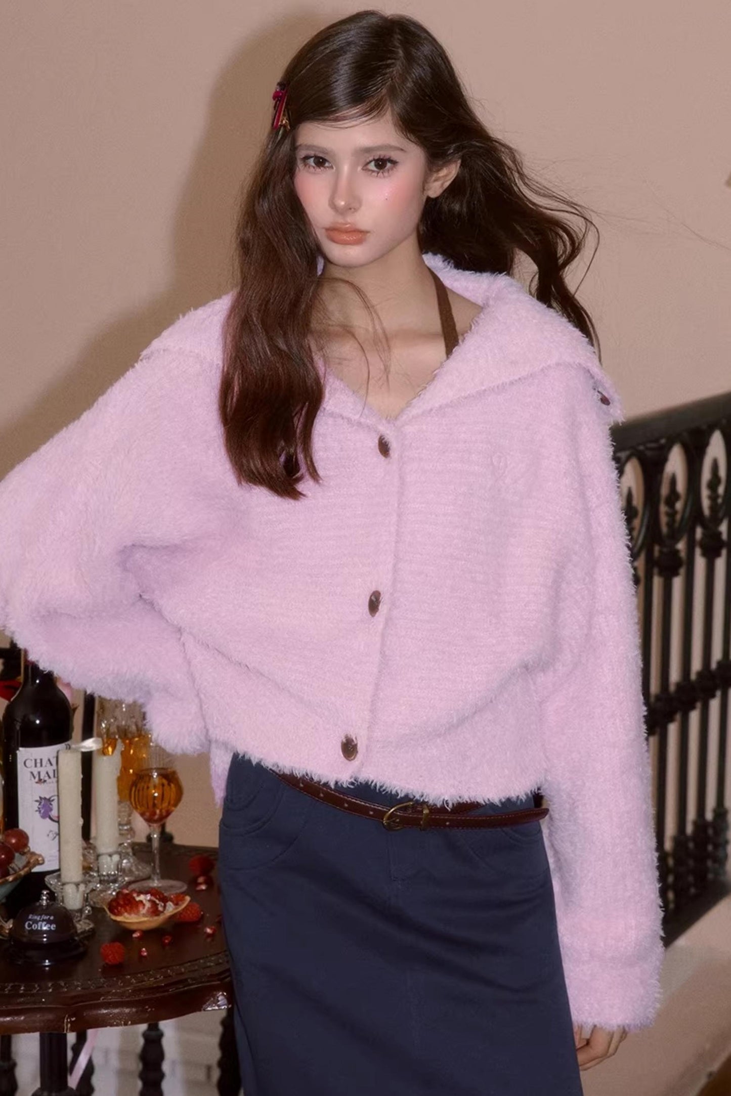 Vintage Sweet Knitted Cardigan