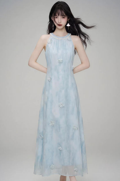 Three-Dimensional Floral Dress