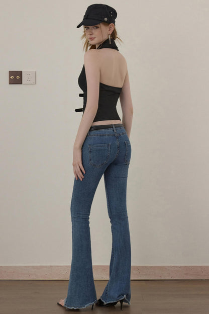 Wuha Pre-Fall Retro Bootcut Jeans