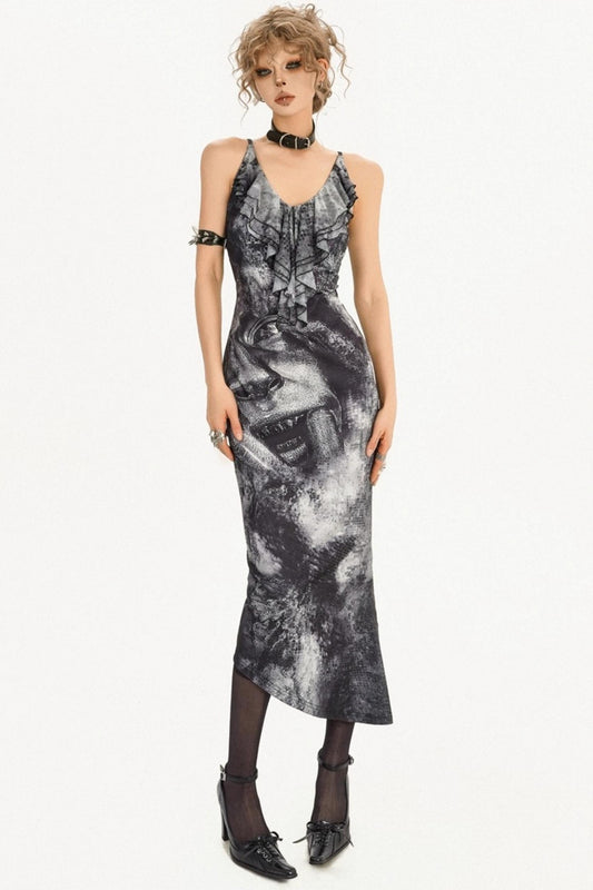 Cyberpunk Slip Dress