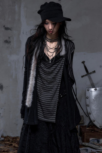 Vintage Diamond Cardigan