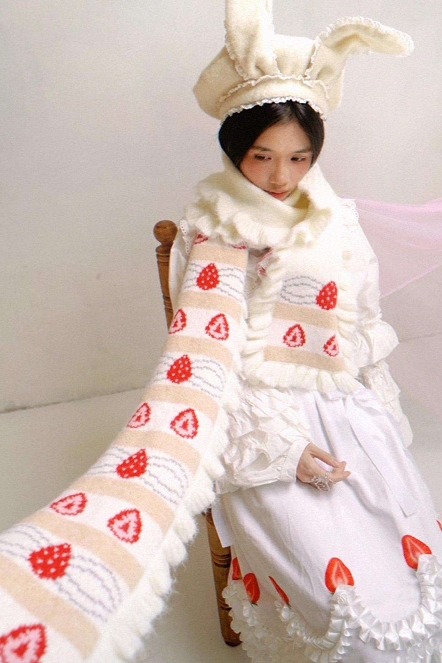 Everyday Happy Birthday Cake Scarf