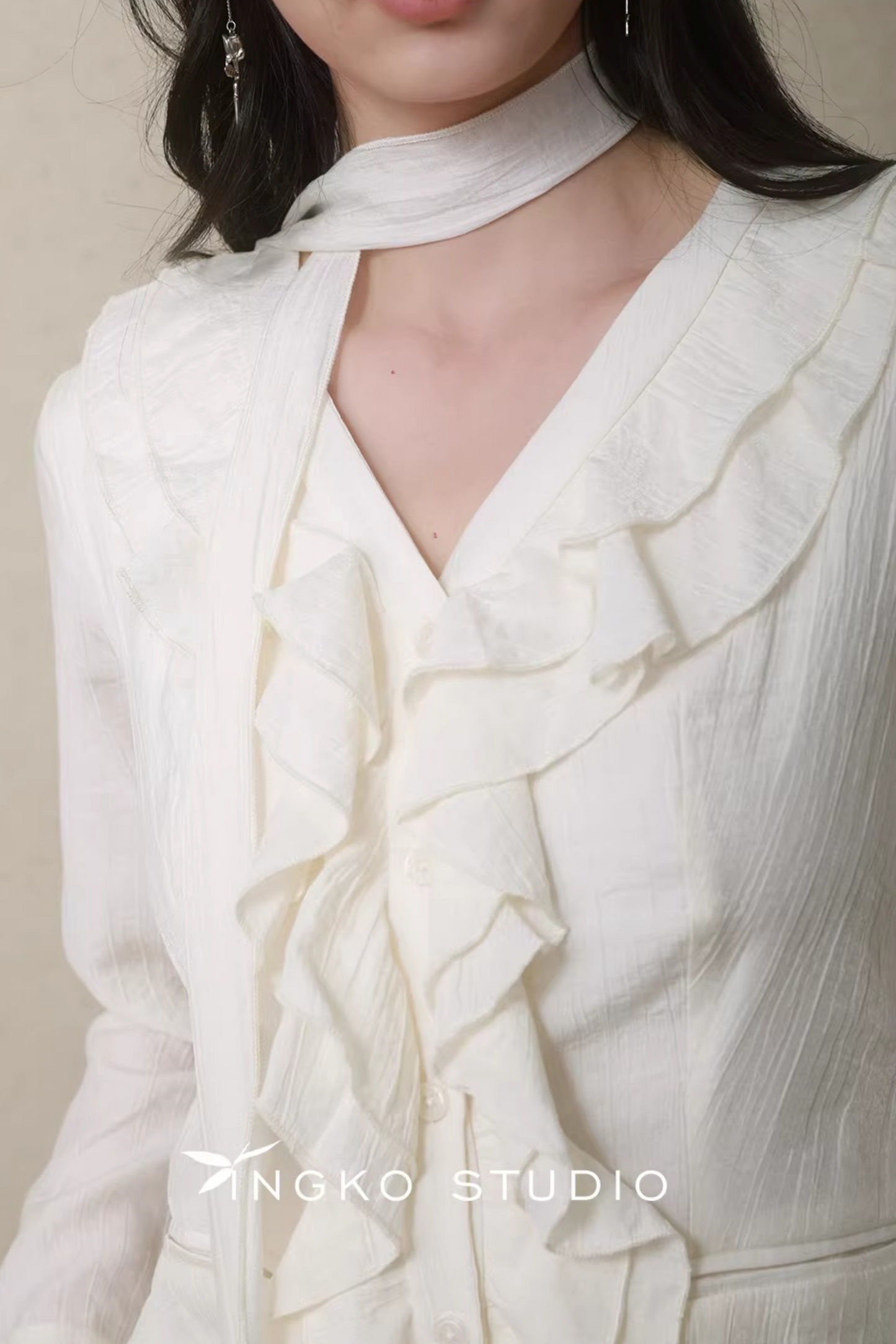 Ingko Moon Ribbon Top