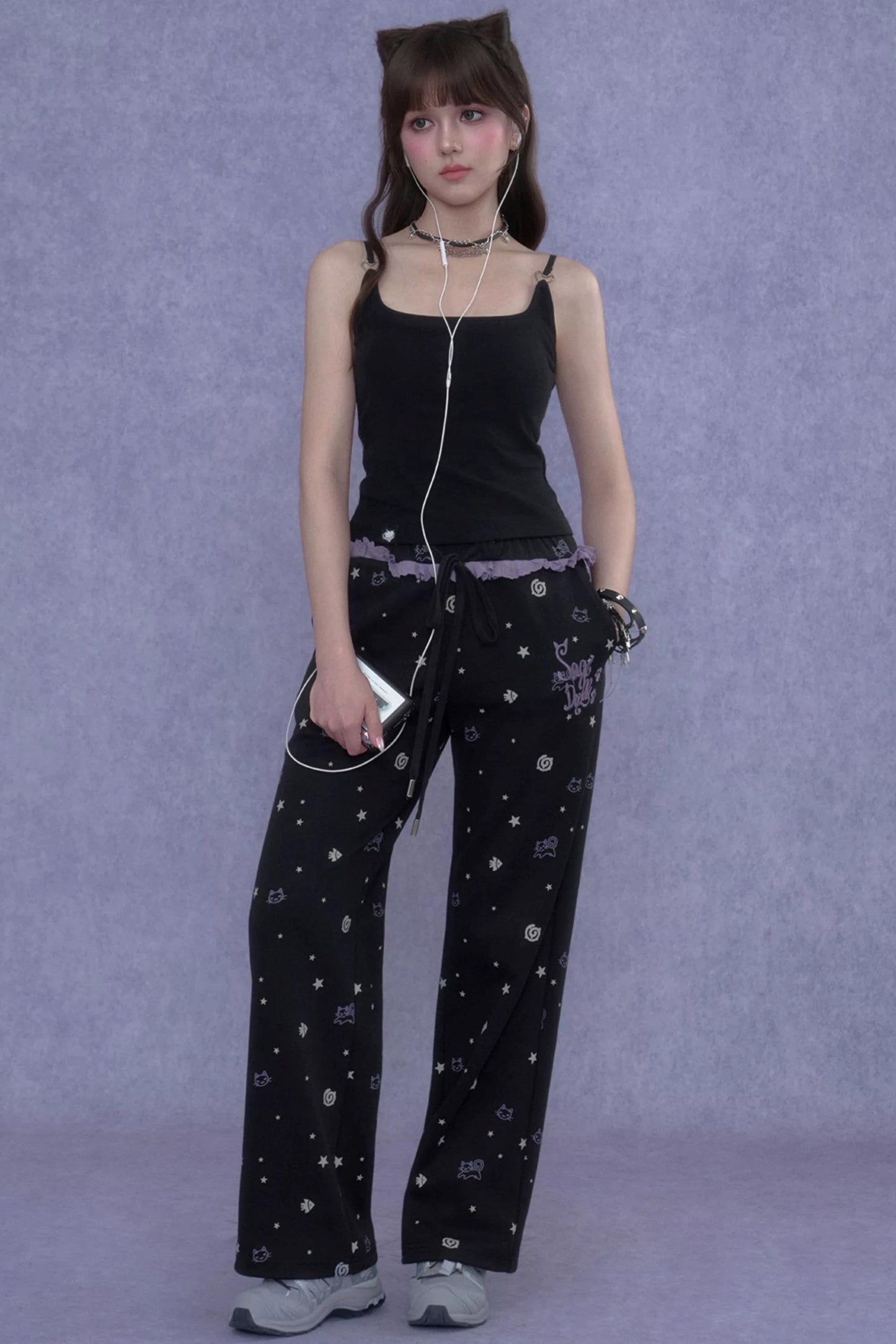 Dunkelherziges Camisole-Oberteil