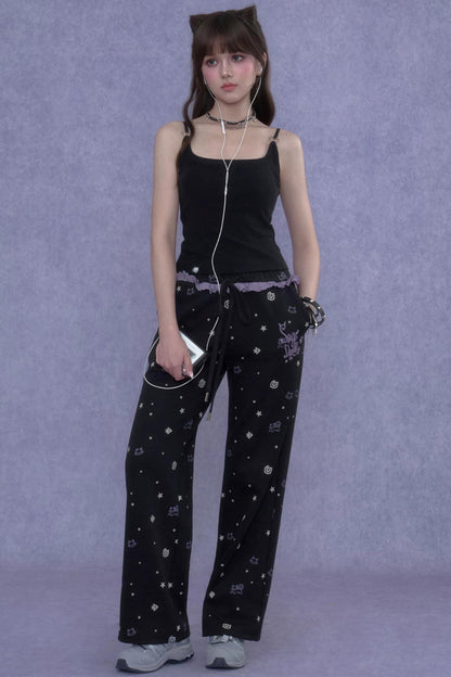 Dunkelherziges Camisole-Oberteil