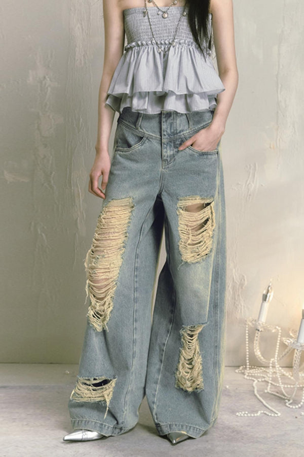 Classic Wide-Leg Jeans