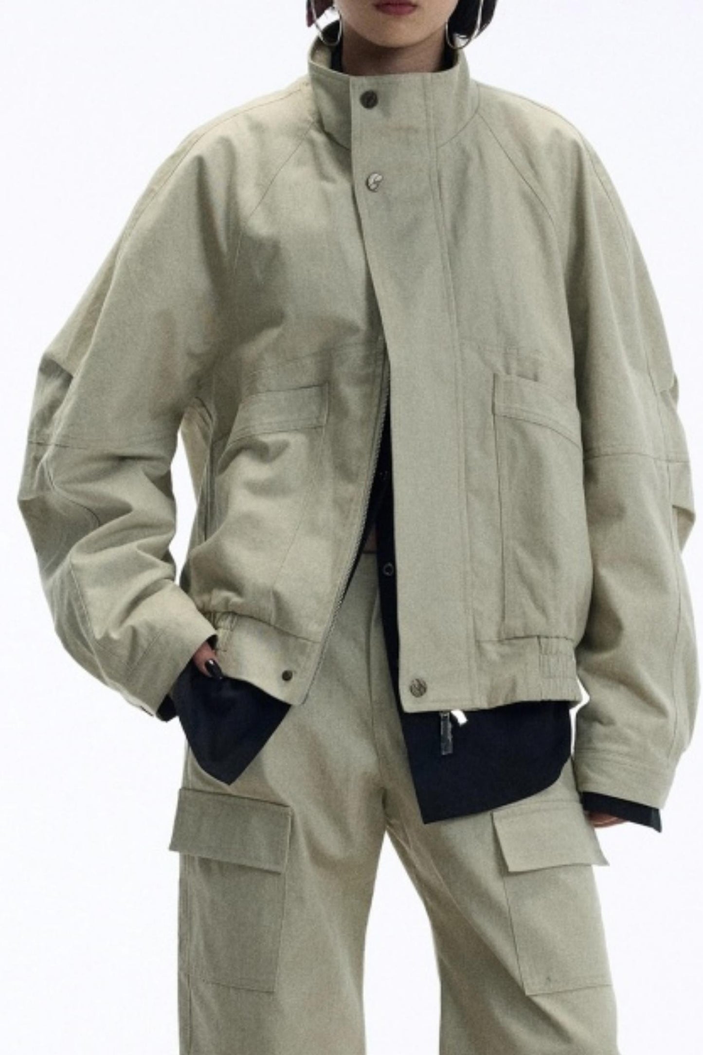 Retro Modern Workwear Jacket